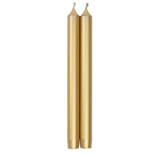 Caspari Candle Crown Pairs GOLD METALLIC - 10"