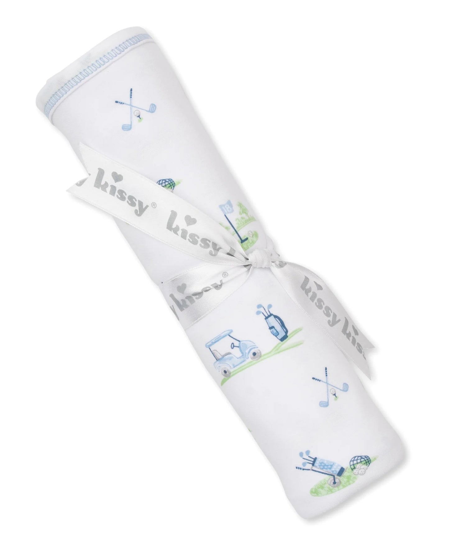 KK Fairway Foursome Blanket LIGHT BLUE
