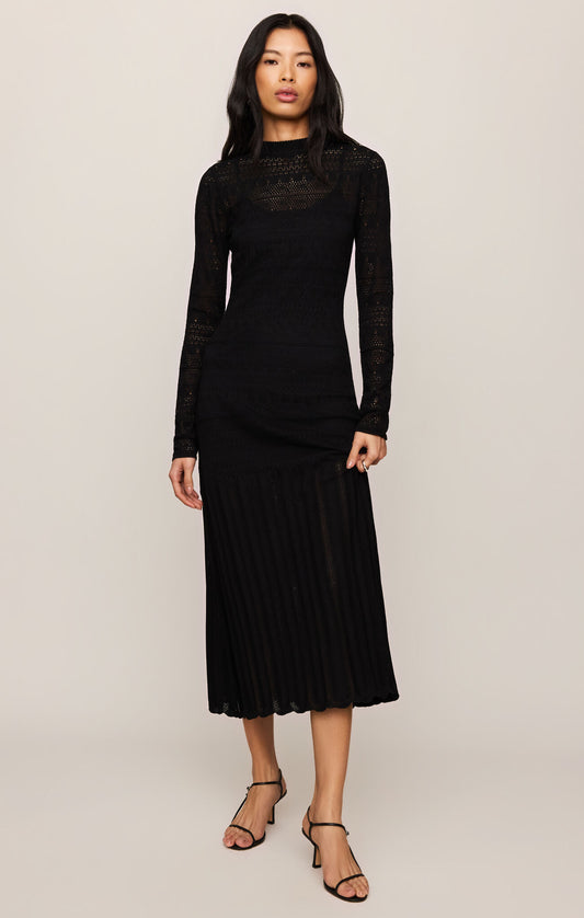 Z Supply Avery Midi Dress - BLACK