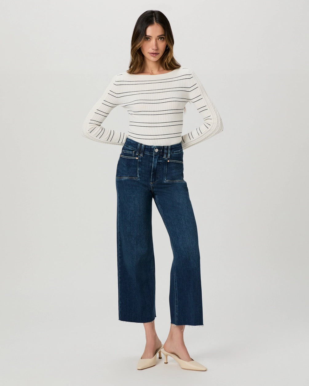 PA Anessa Wide Leg Jean AMOROSO