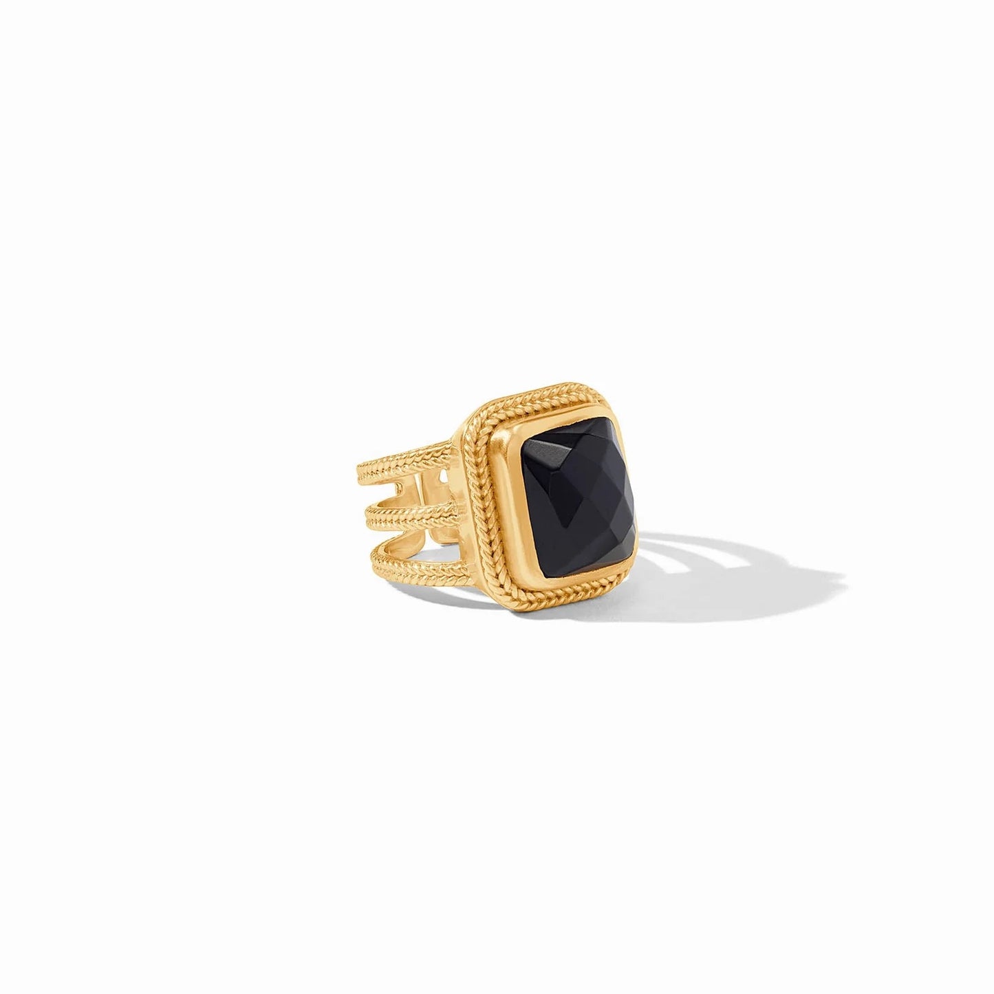 JV Cheval Statement Ring OBSIDIAN BLACK - 7