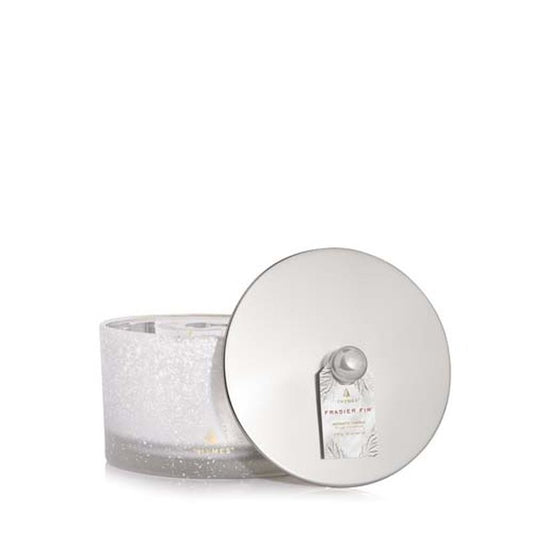THY Frasier Fir 3 Wick Candle FLOCKED