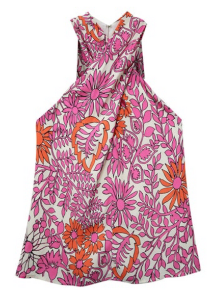 Fifteen Twenty Sasha Halter Top - RETRO PRINT