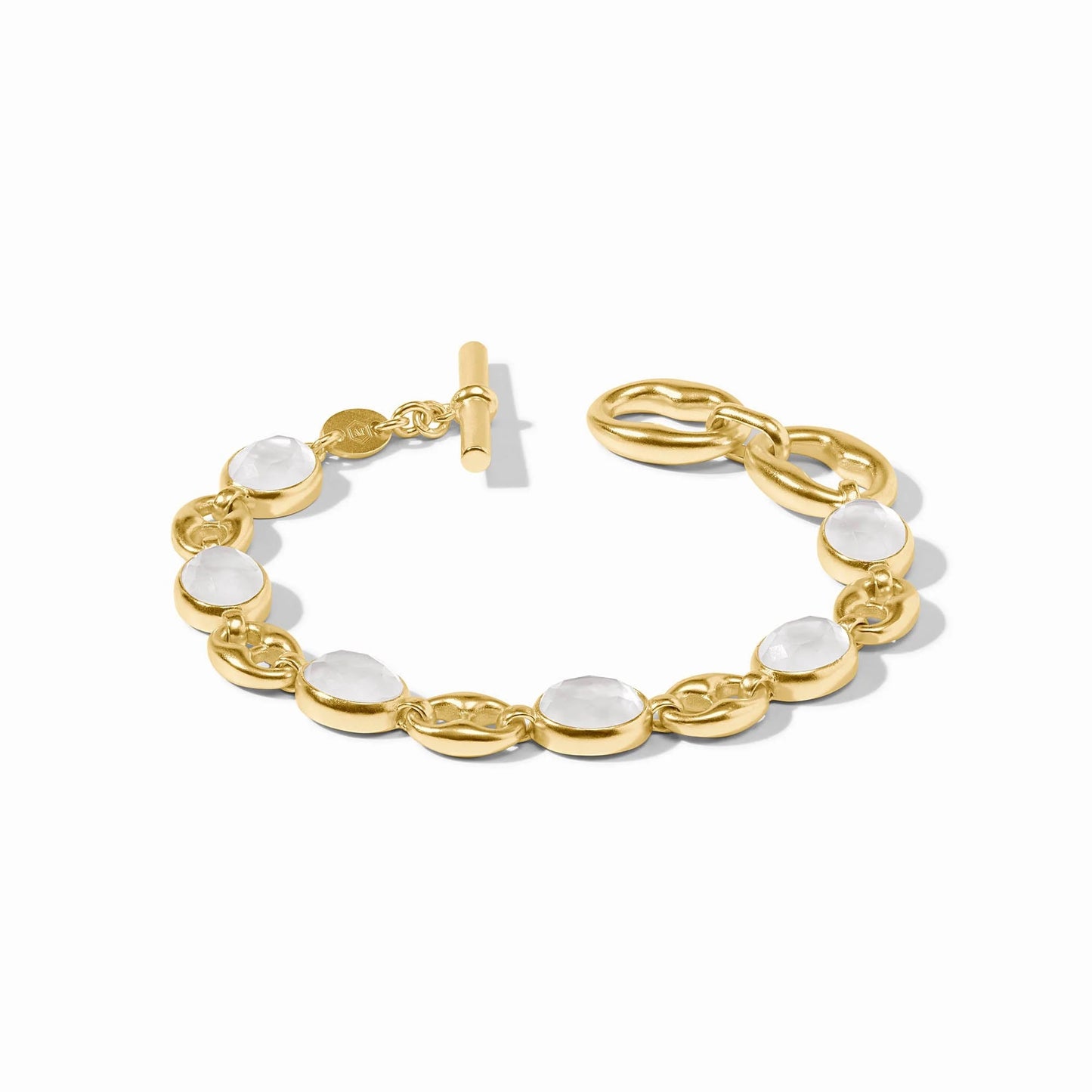 Julie Vos Laguna Stone Bracelet IRIDESCENT CLEAR CRYSTAL - OS
