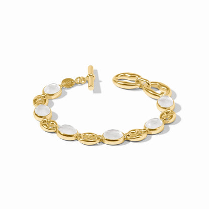 Julie Vos Laguna Stone Bracelet IRIDESCENT CLEAR CRYSTAL - OS