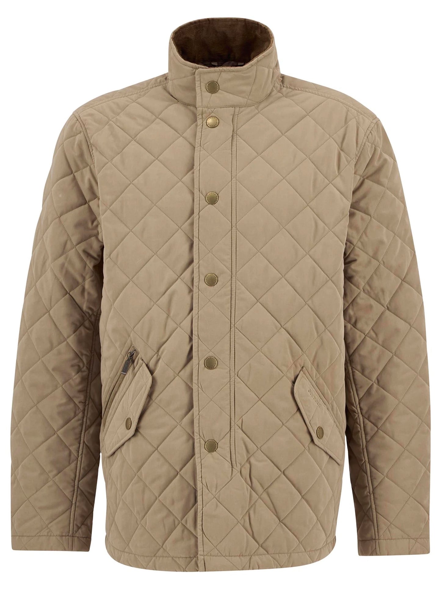 Barbour Shoveler Quilted Jacket - MILITARY BROWN