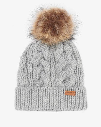 BA Penshaw Cable Knit Beanie GREY
