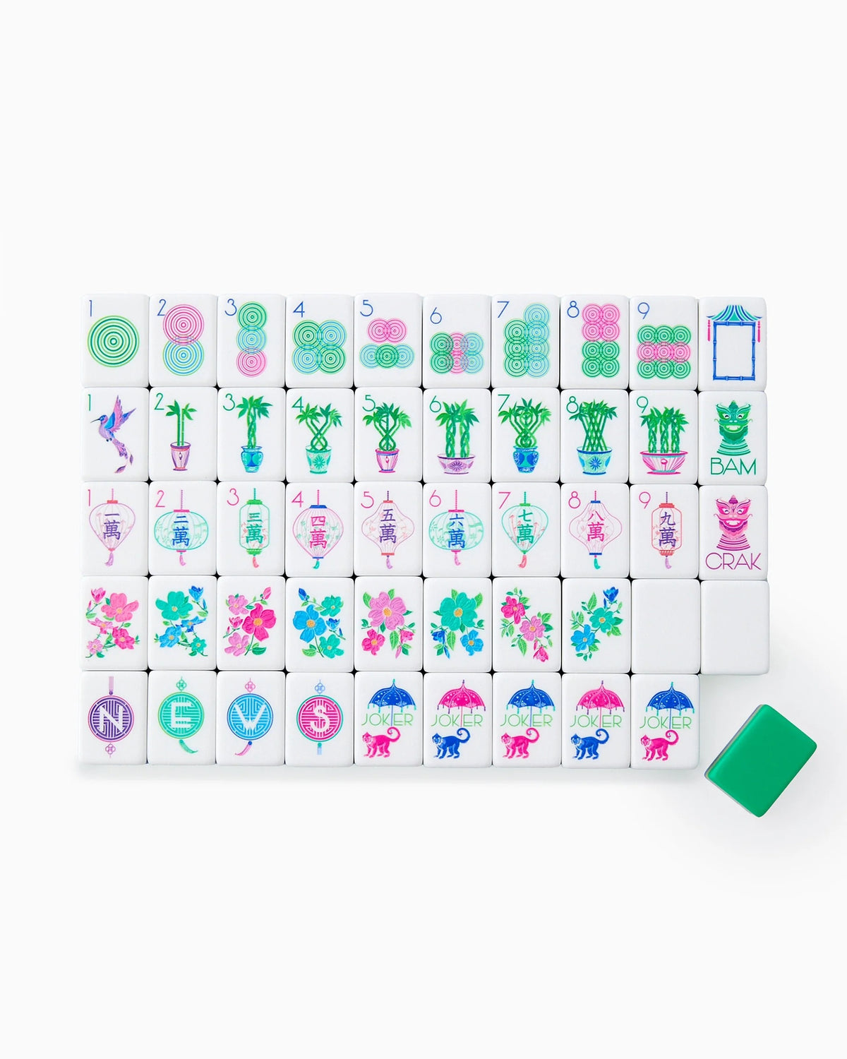 Oh My Mahjong Jasmine Tile Set