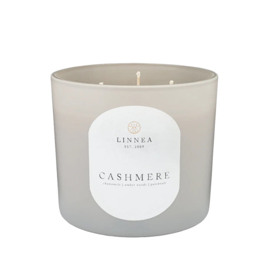 LINNEA Cashmere Grand Candle - 26oz