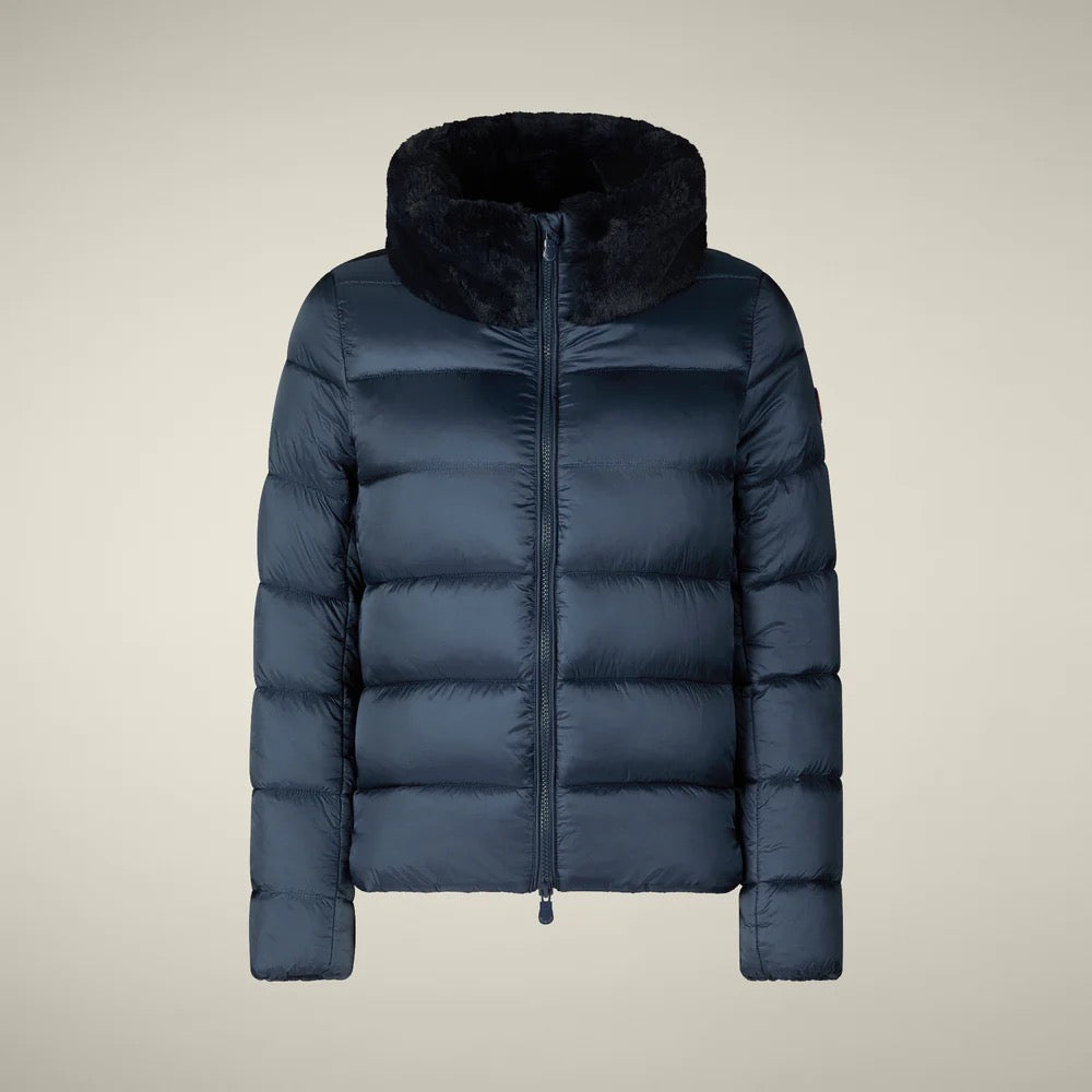 SAVE THE DUCK Mei Puffer Jacket - NIGHT BLUE
