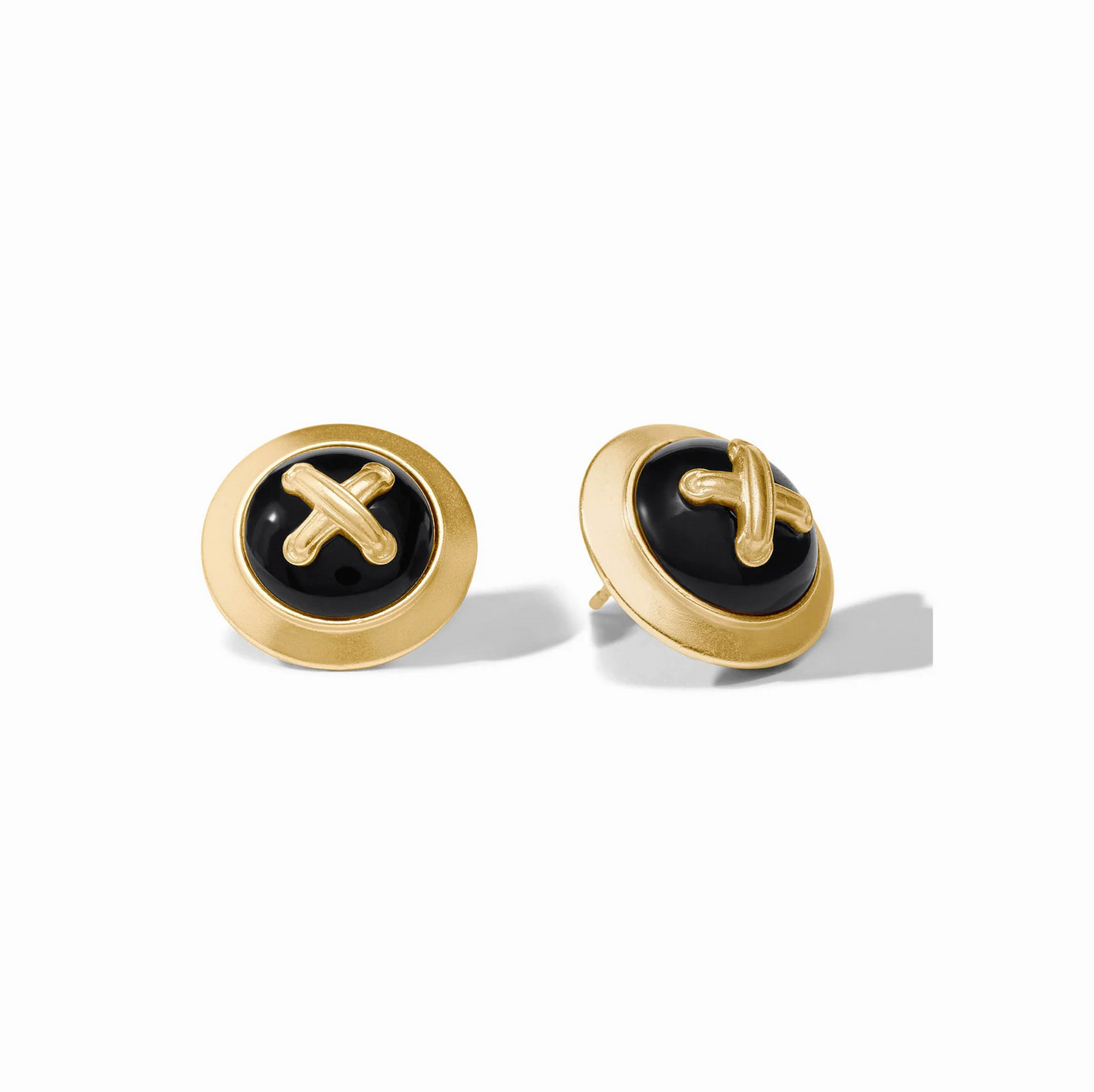 Julie Vos Essex Stud - OBSIDIAN BLACK