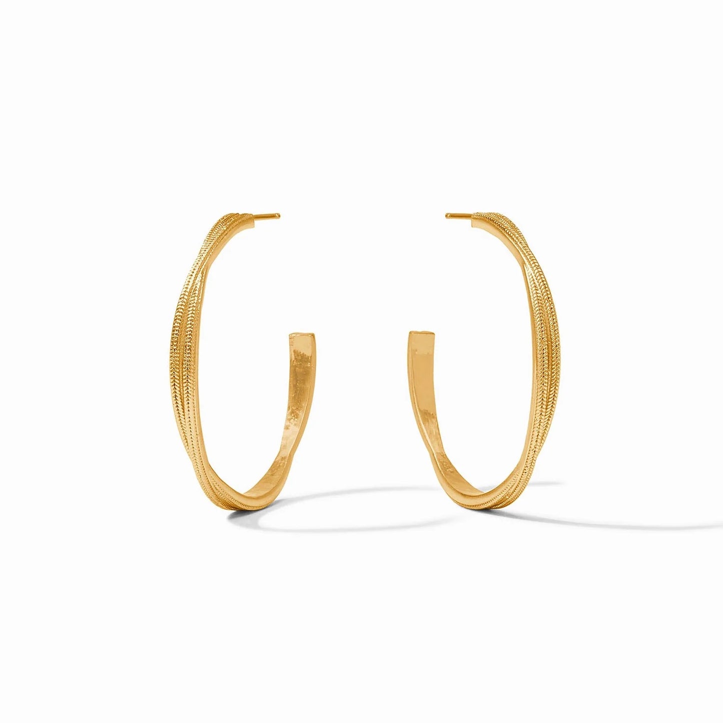JV Cheval Twist Hoop GOLD