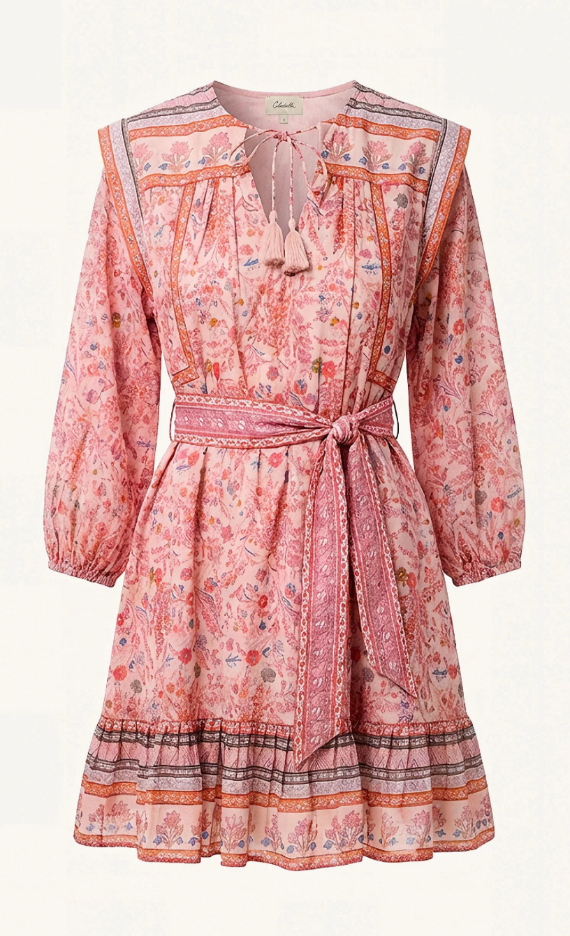CLE Frieda Mini Dress DAHLIA PRINT