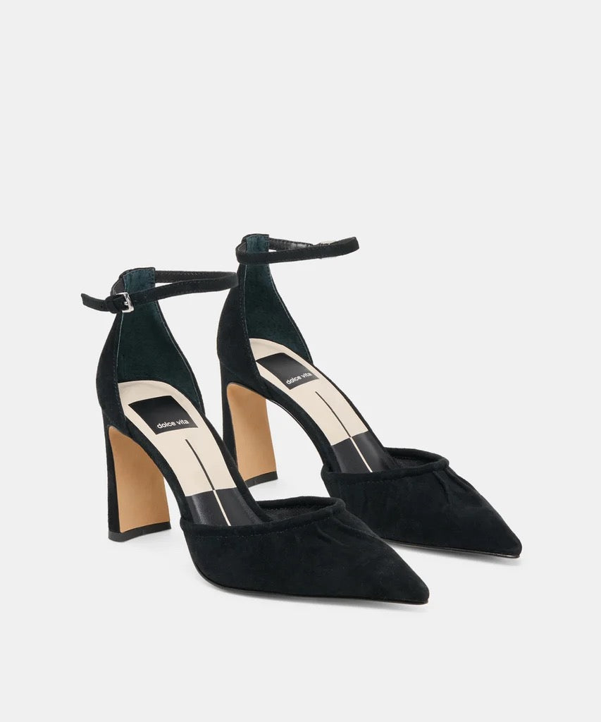 Dolce Vita Kylo Heels - ONYX SUEDE