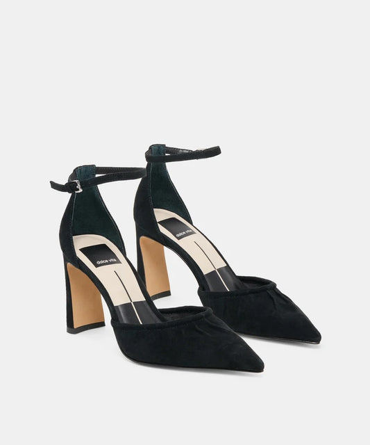Dolce Vita Kylo Heels - ONYX SUEDE