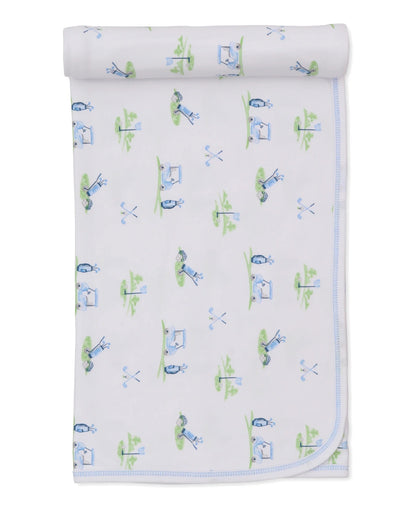 KK Fairway Foursome Blanket LIGHT BLUE