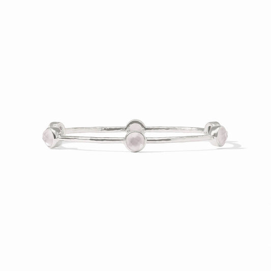 JV Milano Luxe Bangle IRIDESCENT CLEAR CRYSTAL - M