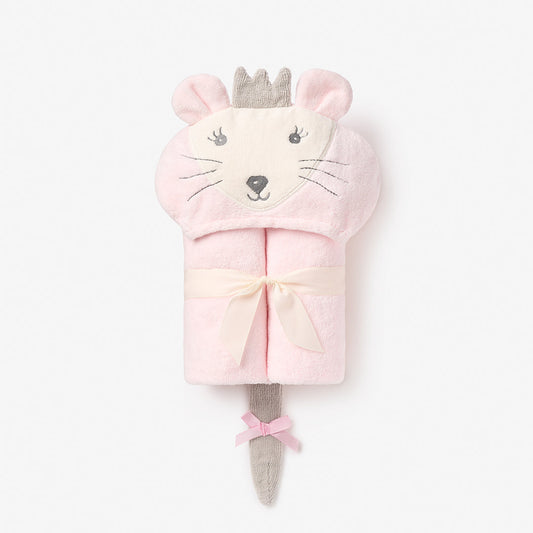 Elegant Baby Bath Wrap Mouse - PINK