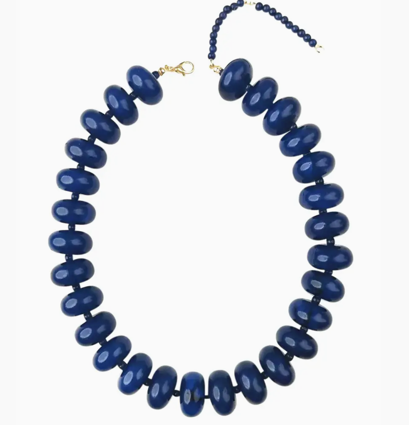 GE Bailey Beaded Necklace NAVY