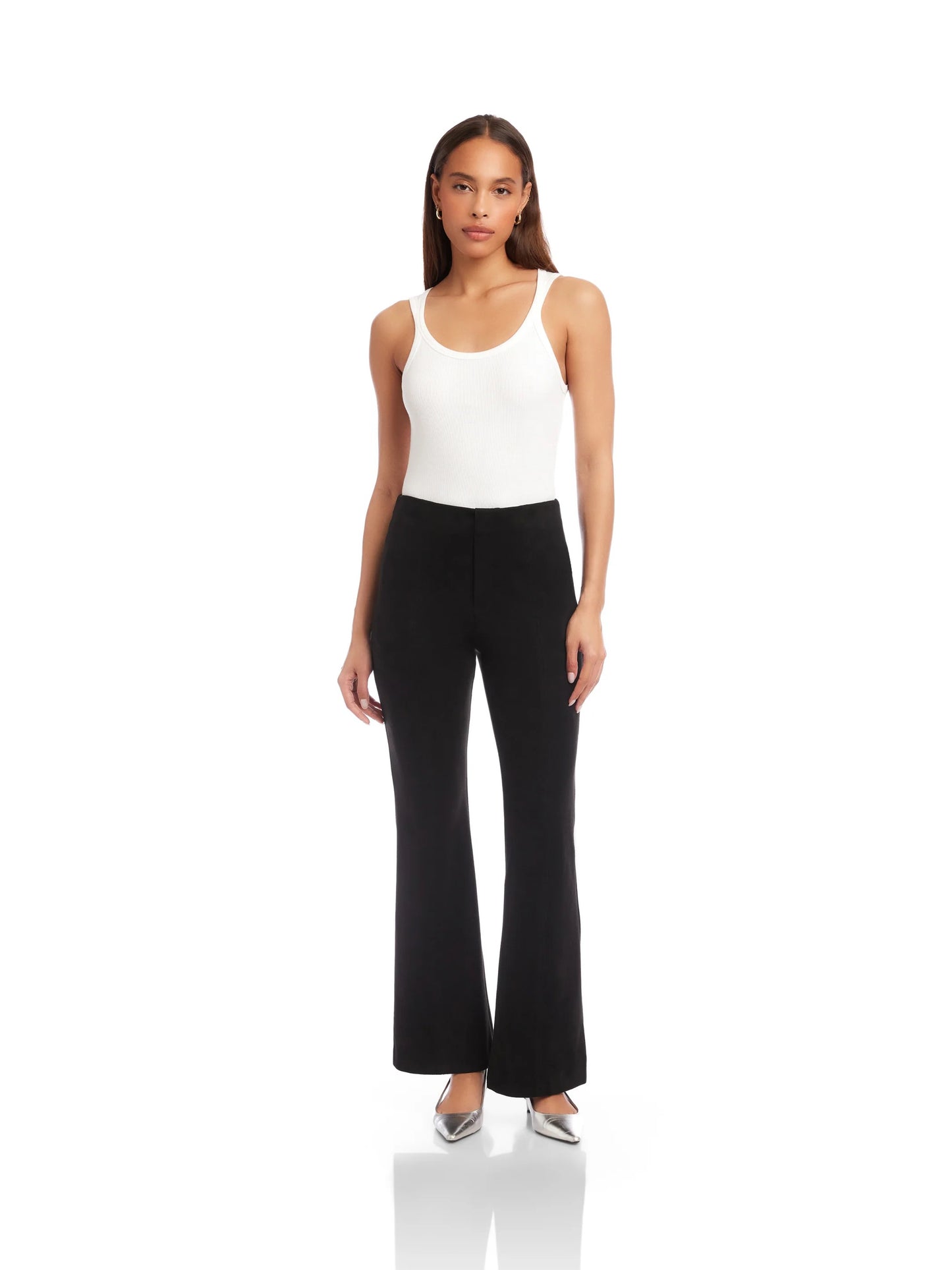 FT Melanie Bootcut Pants BLACK