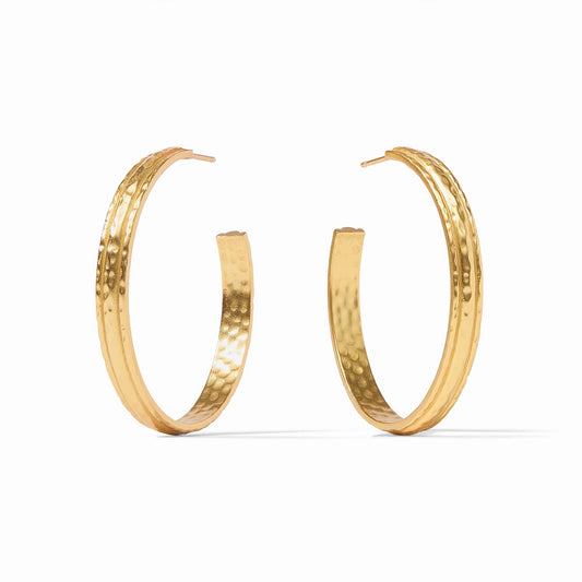 Julie Vos Madison Hoop GOLD - L