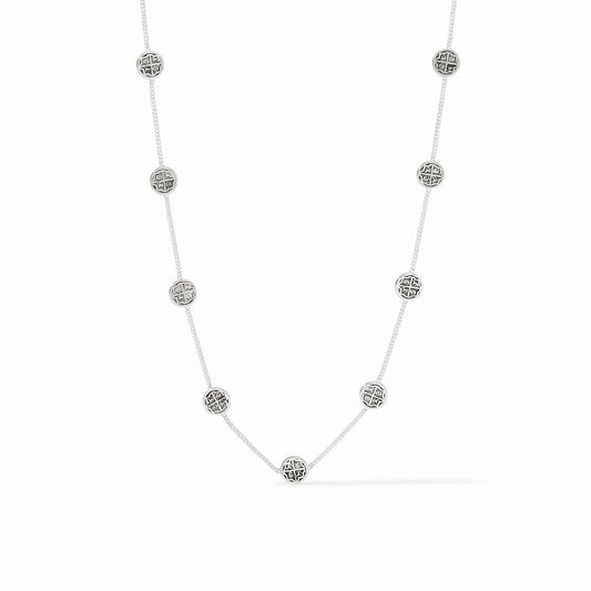 JV Valencia Delicate Station Necklace SILVER - OS