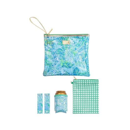 Lilly Pulitzer Beach Day Pouch - DANDY LIONS