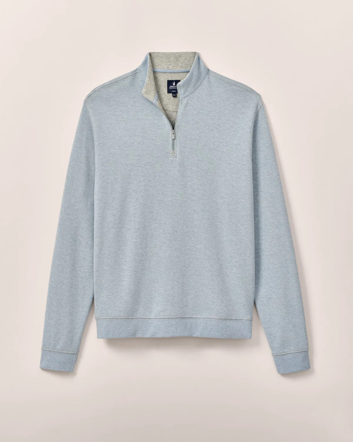JO Hanks Textured 1/4 Zip Pullover MALIBLU