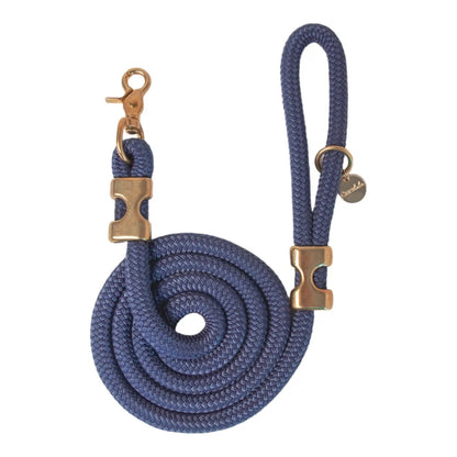 CLL 5' Rope Dog Leash NAVY