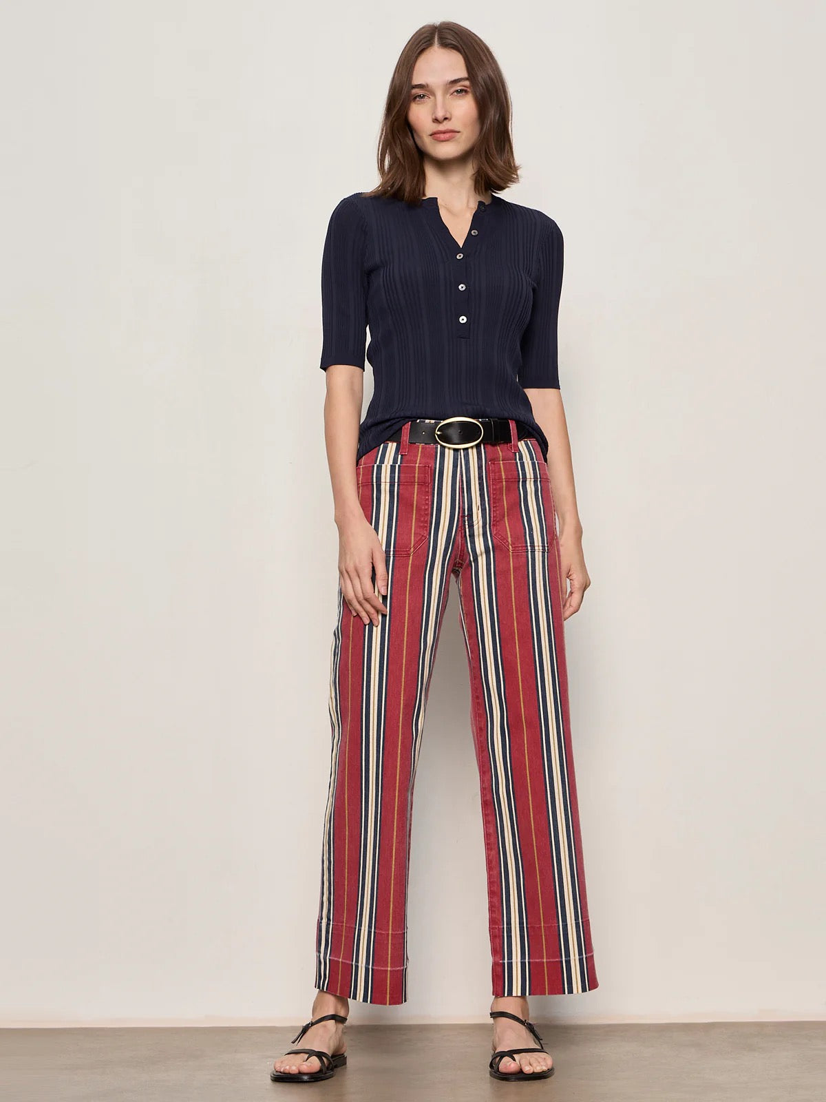 SA Mariner Jean VERRY BERRY STRIPE