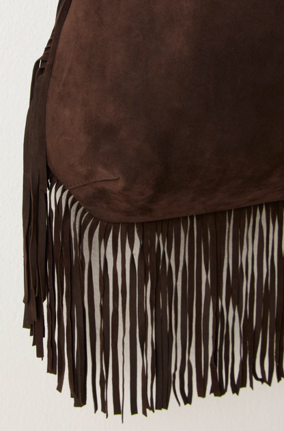 FP Finn Fringe Shoulder Bag ESPRESSO