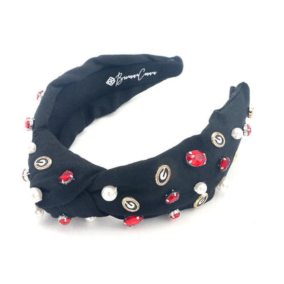 Brianna Cannon Headband - UGA Black Logo