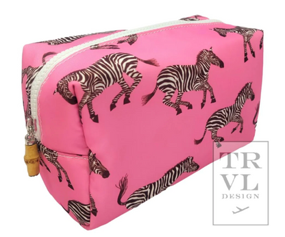 TRVL On Board Bag ZEBRA PINK