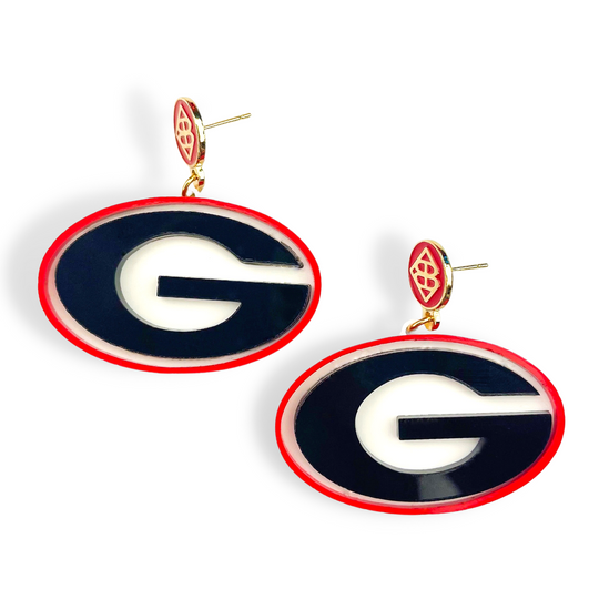 Brianna Cannon - UGA Power G Earrings