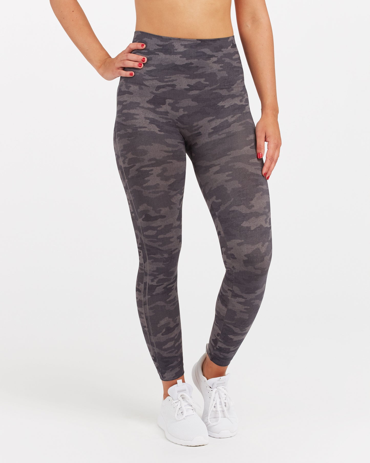 Look At Me Now Leggings - Heather Camo