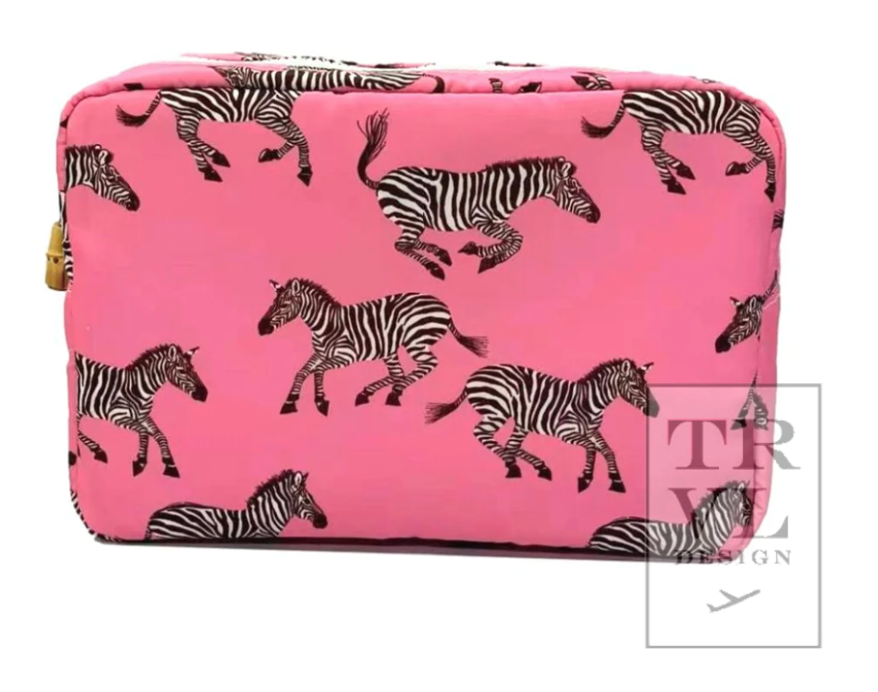 TRVL Big Glam ZEBRA PINK