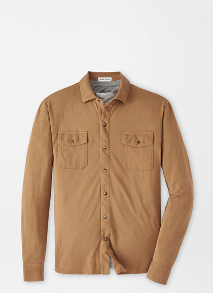 Peter Millar Lava Wash Snap Front Shirt - TURBINADO