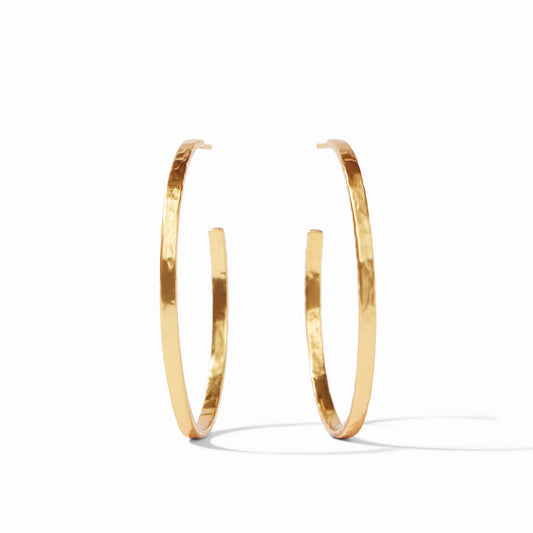 Julie Vos Crescent Hoop GOLD - XL