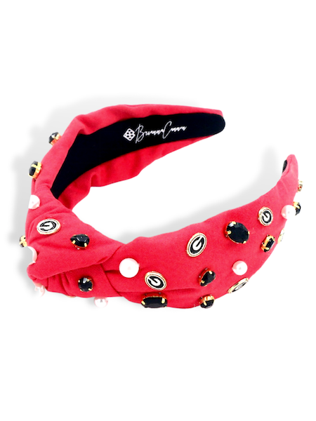 Brianna Cannon Headband - UGA Red Logo