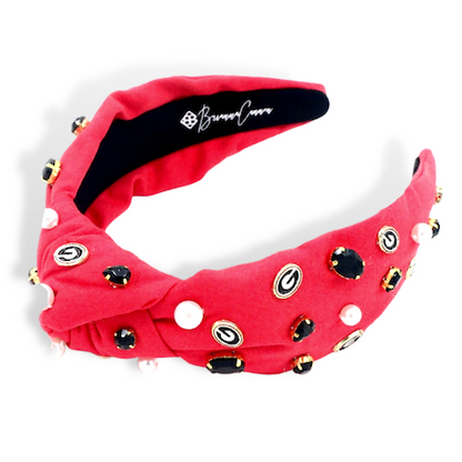 Brianna Cannon Headband - UGA Red Logo