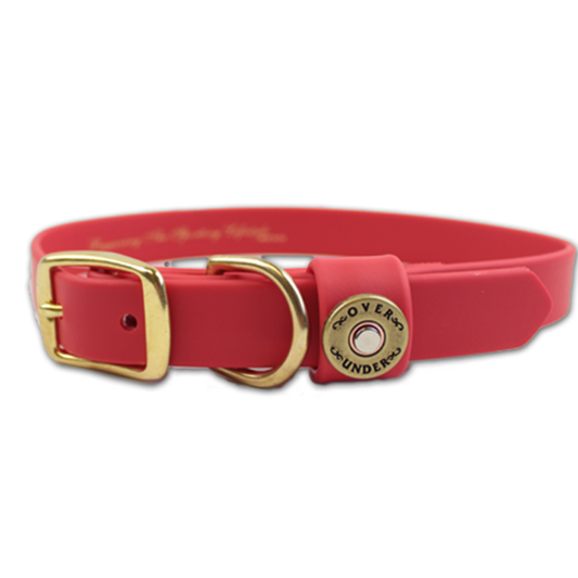 Over Under Water Dog Collar - Red