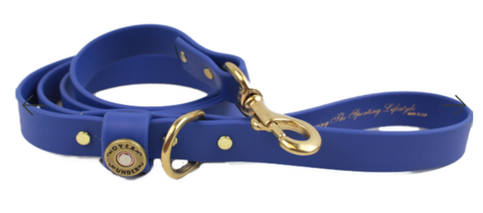Over Under Water Dog Leash - Blue