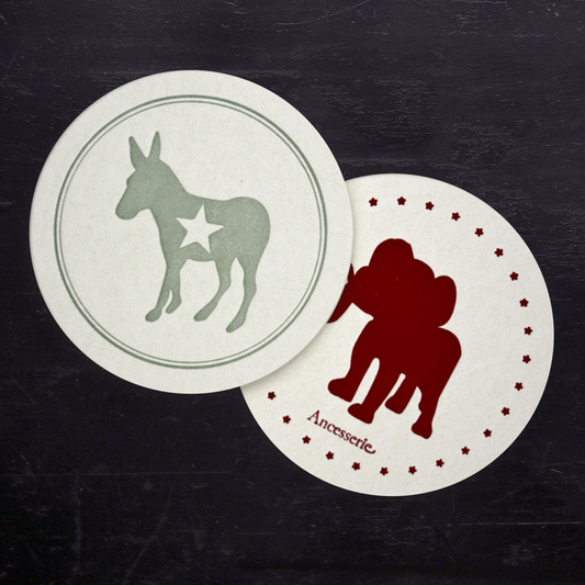 Ancesserie Political Party Coasters - 6
