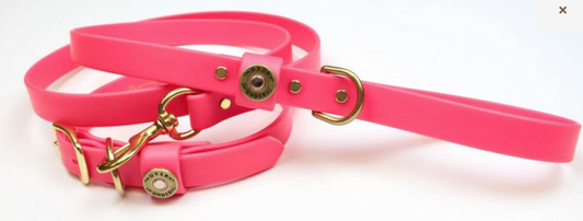 Over Under Water Dog Leash - Pink
