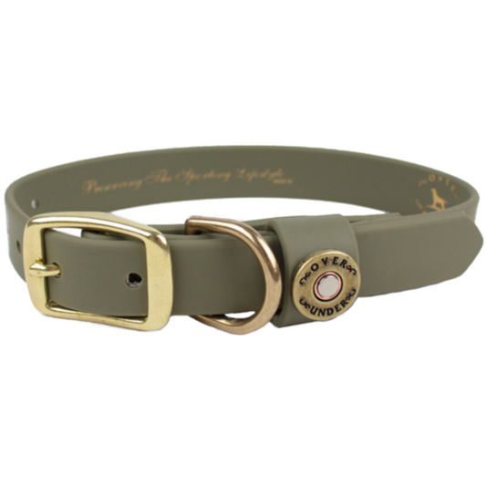 Over Under Water Dog Collar - Olive