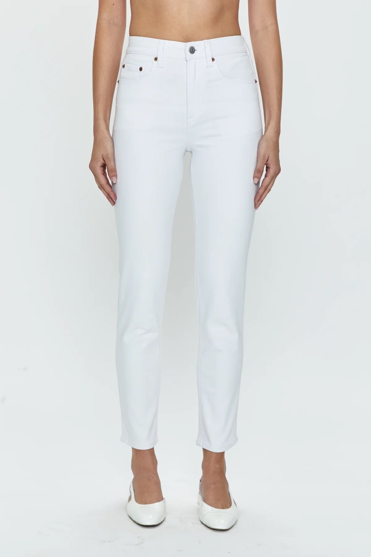 Pistola Madi High Rise Modern Slim WHITE