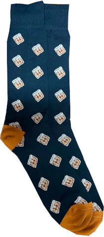 Lazyjack Press Whiskey Business Socks