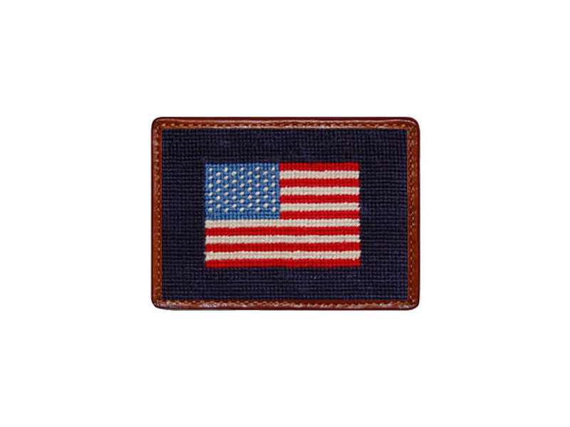 Smathers & Branson American Flag Card Wallet