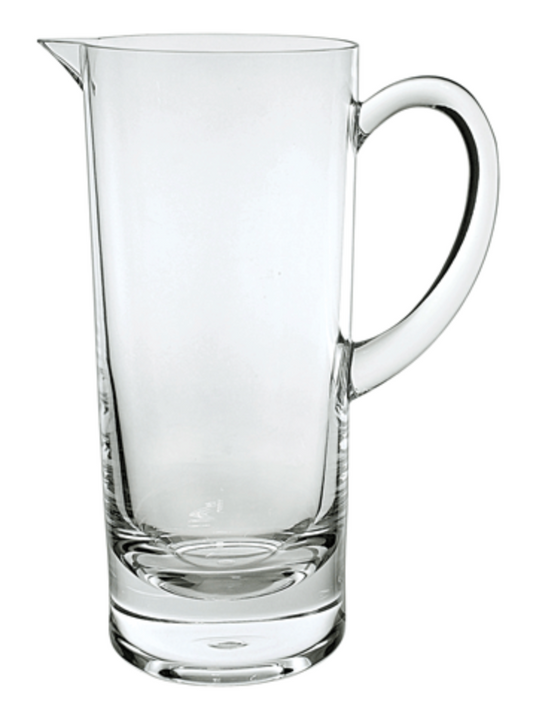 Caspari Tall Pitcher CRYSTAL ACRYLIC